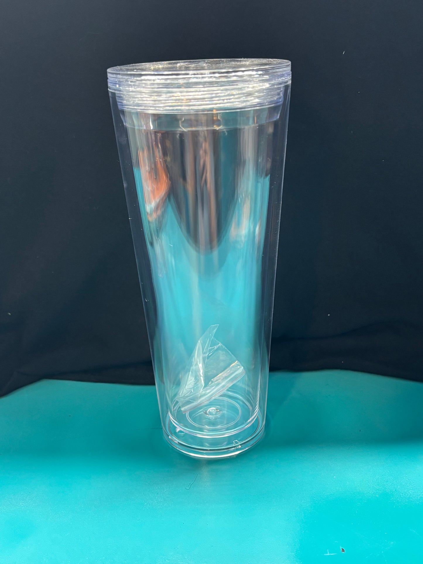 24 OZ Acrylic Snow Globe Tumbler